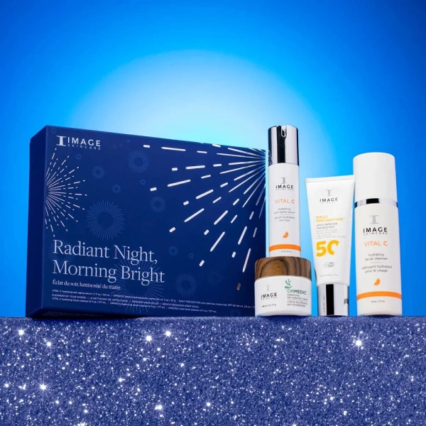 Лімітований подарунковий набір Сяюча ніч, яскравий ранок / Radiant Night, Morning Bright / Image Skincare купить