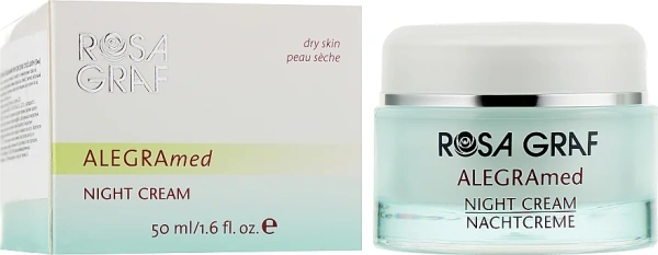 Нічний спеціальний крем для сухої шкіри / ALEGRAmed NIGHT CREAM / Rosa Graf купить