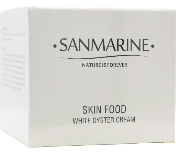 Денний крем із екстрактом устриці / WHITE OYSTER CREAM / Sanmarine