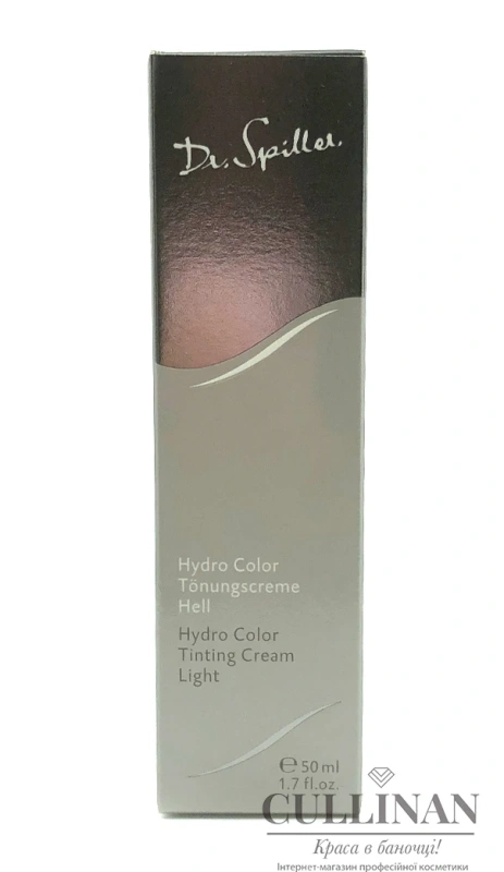 Тональный крем Hydro Colour / HYDRO COLOUR TINTING CREAM / Dr. Spiller