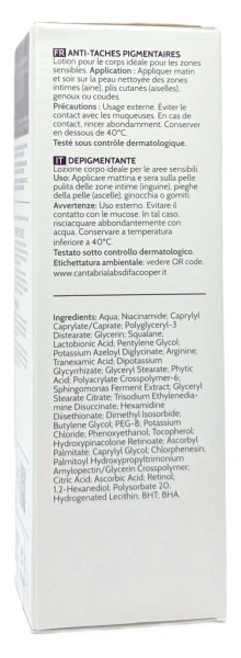 Депигментирующий лосьон для чувствительных участков тела / NEORETIN Discrom Control Sensitive Areas Body Lotion / Cantabria Labs купить