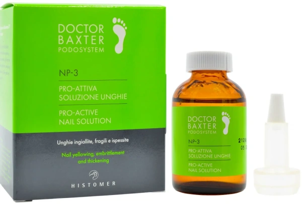 Лікувальна сироватка для нігтів / Pro - active nail solution NP-3 Doctor Baxter Podosystem / Histomer