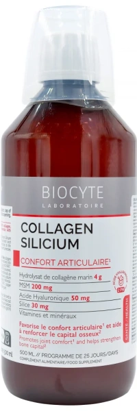 Підтримує та захищає здоров'я суглобів / COLLAGEN SILICIUM / Biocyte купить