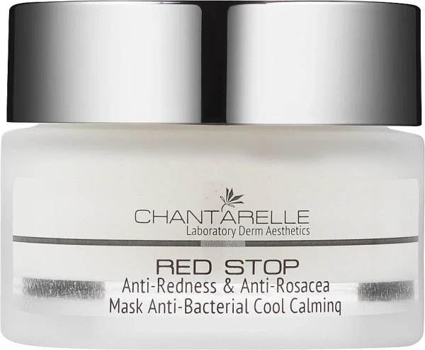 Охлаждающая, успокаивающая, антибактериальная маска / Anti-Redness Anti-Bacterial Rosacea Mask / Chantarelle купить