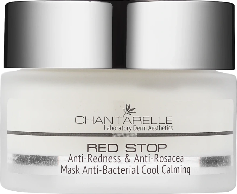 Охлаждающая, успокаивающая, антибактериальная маска / Anti-Redness Anti-Bacterial Rosacea Mask / Chantarelle купить