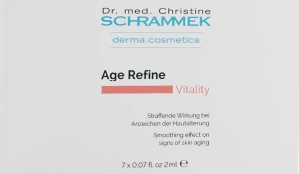 Укрепляющие ампулы против признаков старения кожи / Ageless Future Serum / Dr. Schrammek купить
