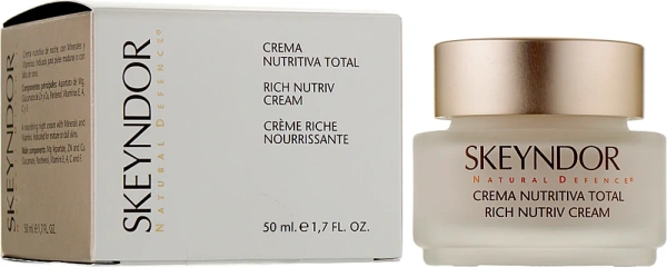 Обогащённый питательный крем 30+ / Natural defence rich nutriv cream / Skeyndor купить