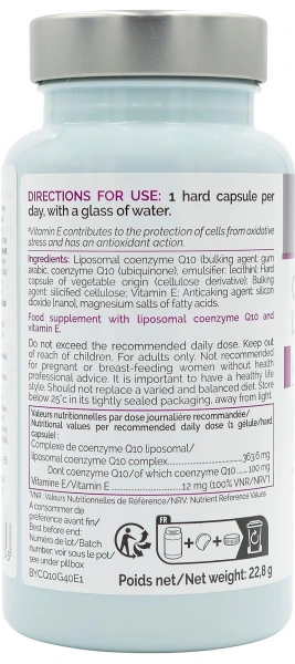 Антиоксидант, що відновлює енергію / Coenzyme Q10 / Biocyte купить
