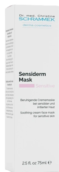 Заспокійлива кремова маска для чутливої ​​та подразненої шкіри / Sensiderm Mask / Dr. Schrammek купить