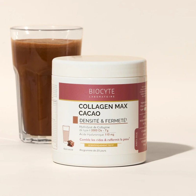 Бустер, колаген 7 г + ГК + вітаміни / Collagen Max Cacao / Biocyte купить