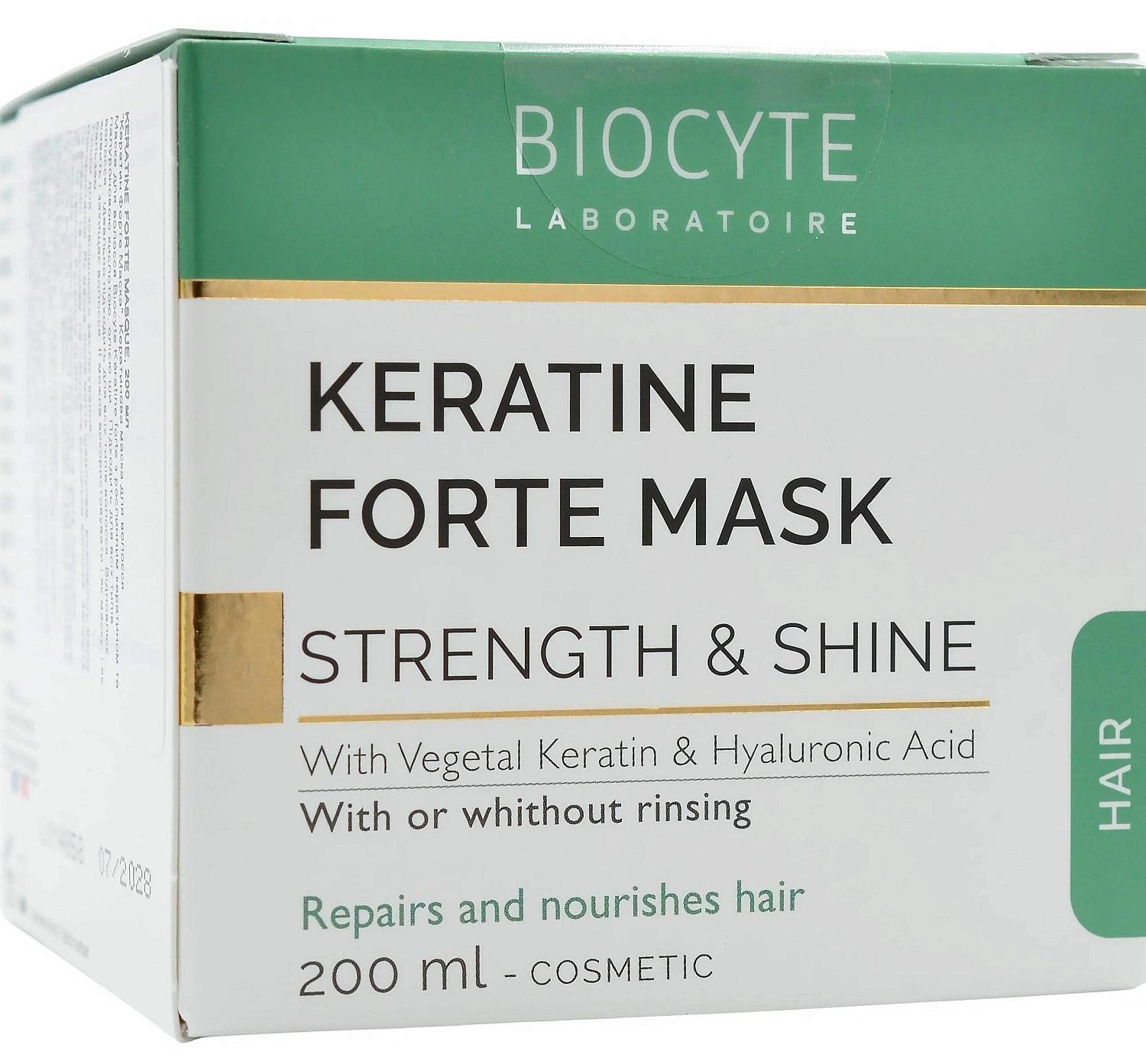 Маска для волос с кератином / KERATINE FORTE MASQUE / Biocyte