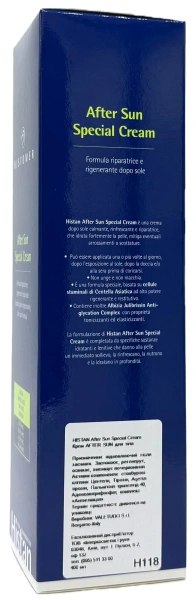 Крем для тела восстанавливающий после загара / AFTER SUN SPECIAL CREAM / Histomer купить