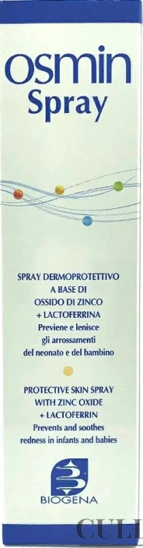 Спрей від пітниці і попрілостей (Zinc+Lactoferrin) / Osmin SPRAY / Biogena купить